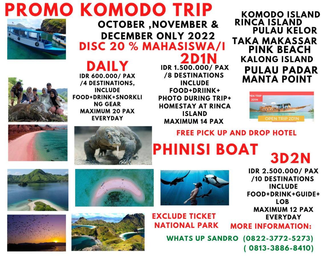 Komodoku One Love Homestay And Tour 라부안 바조 외부 사진